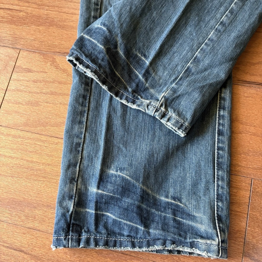Levis Redwire DLX Straight Leg Jeans Mens 36x32 Blue Denim Y2K Tech Carpenter - Picture 12 of 15